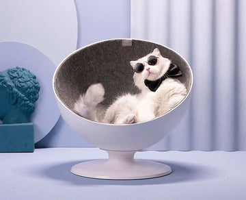 Cat Capsule Swivel Bed
