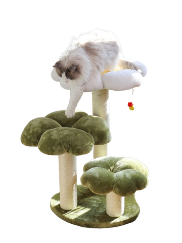 Flower and Clover Cat Tree Nest