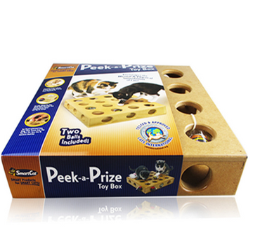 Cat Peek-a-Prize Toy