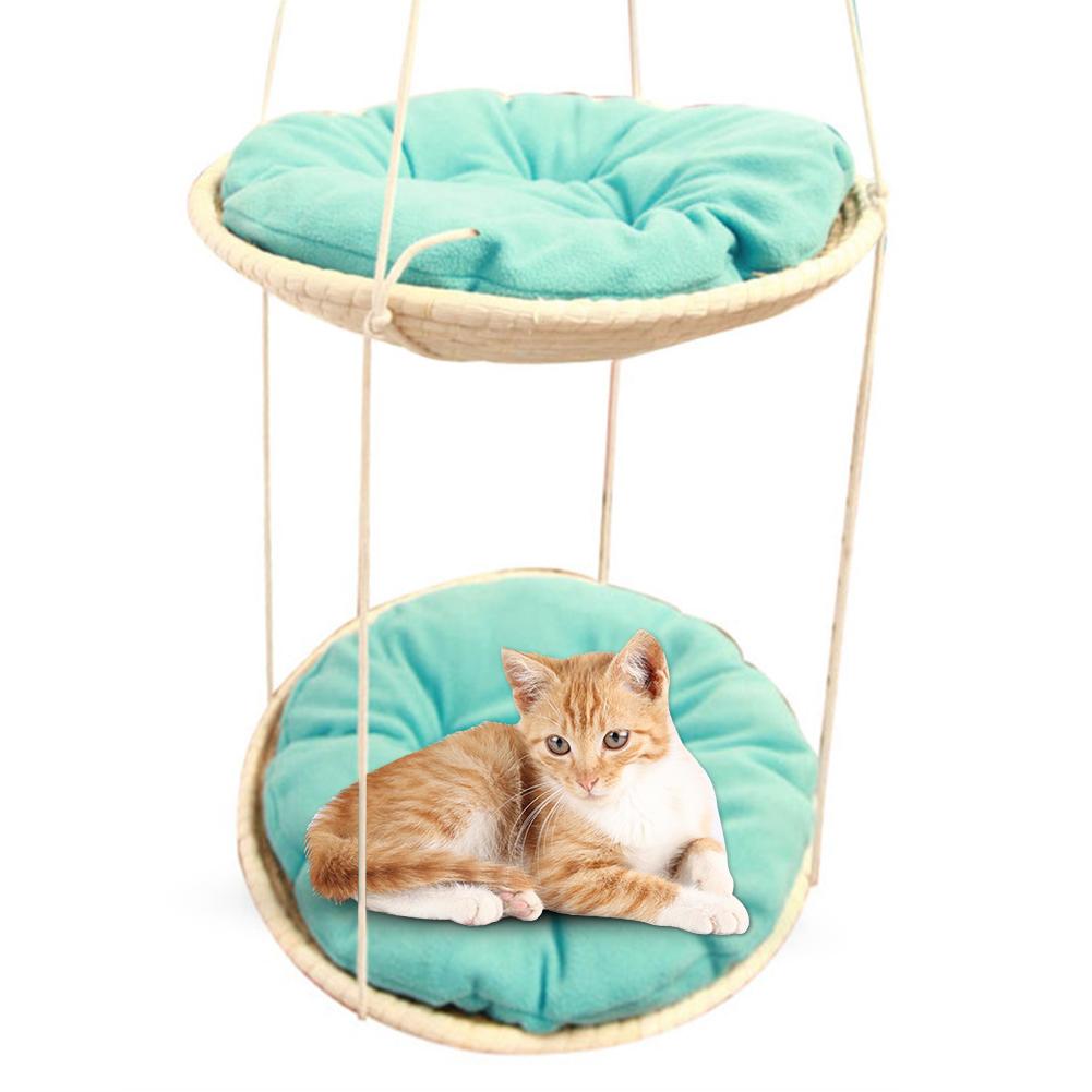 Cat 2-Layer Hemp Rope Hammock