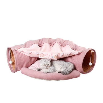 Cat Tunnel Play Bed