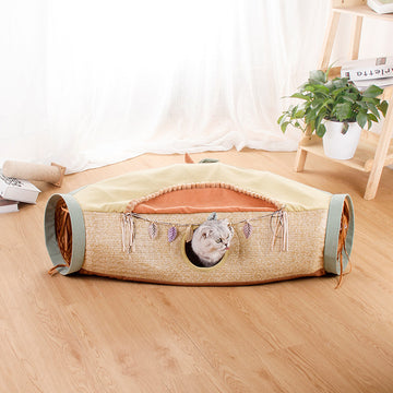 Sisal Cat Tunnel Bed
